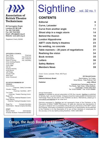 Sightline &#8211; Spring 2009