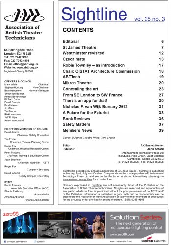 Sightline &#8211; Autumn 2012