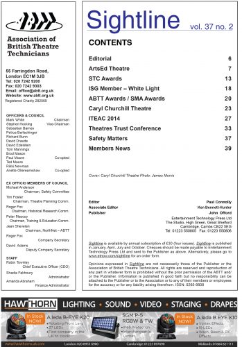 Sightline &#8211; Summer 2014