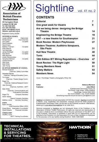 Sightline &#8211; Summer 2018