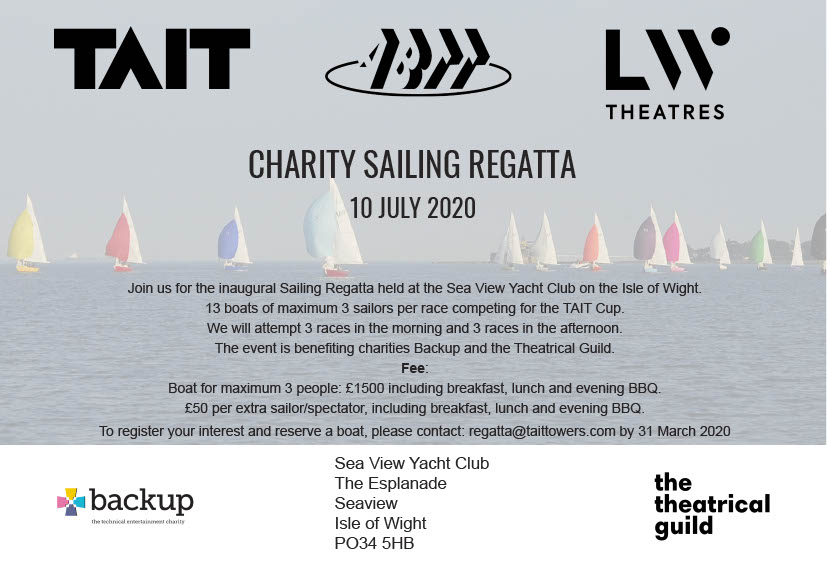 ABTT Sailing Regatta – POSTPONED
