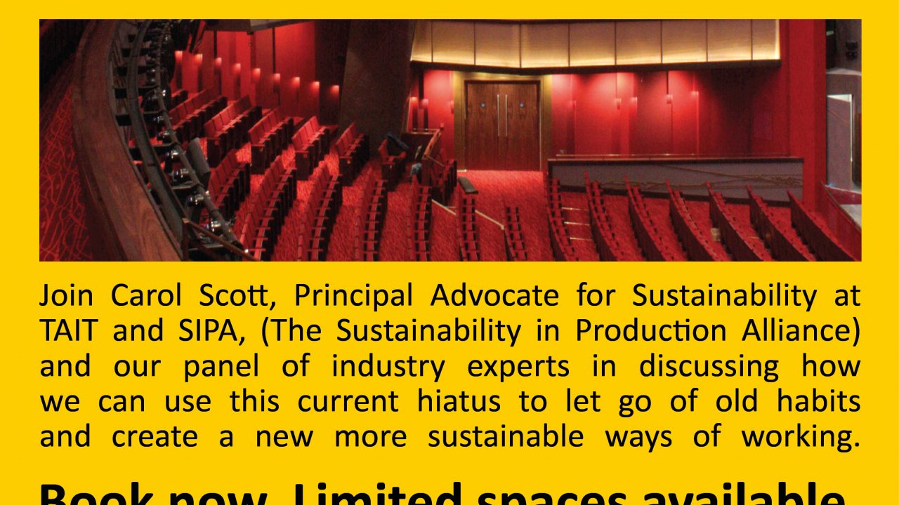ABTT Seminar: Sustainability-Time for Systematic Change