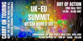 Carry On Touring &#8211; UK-EU Summit 20th May 2021