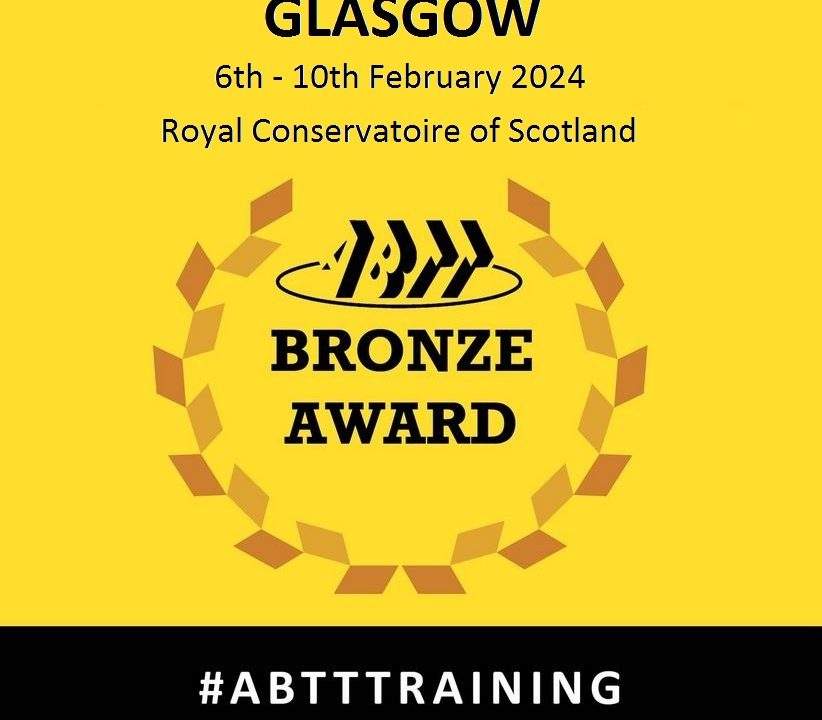 ABTT Bronze Award for Theatre Technicians at Glasgow