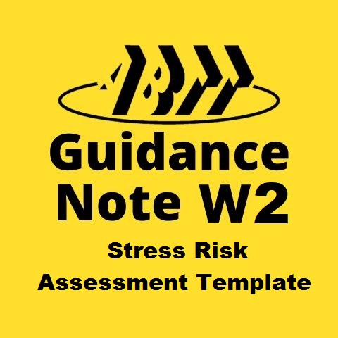 Guidance Note W2 &#8211;  Stress Risk Assessment Template