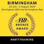 ABTT Bronze Award for Theatre Technicians – Birmingham, (Fully Booked)