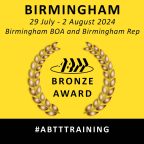 ABTT Bronze Award for Theatre Technicians &#8211; Birmingham, BOA and Birmingham Rep