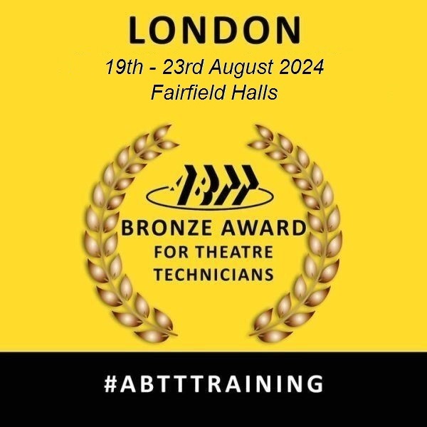 ABTT Bronze Award for Theatre Technicians &#8211; Fairfield Halls, London