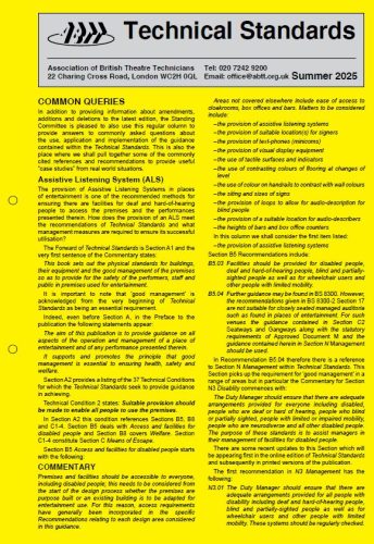 Standards Updates &#8211; Summer 2025