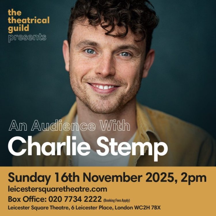 The Theatrical Guild presents &#8211; An Audience with Charlie Stemp
