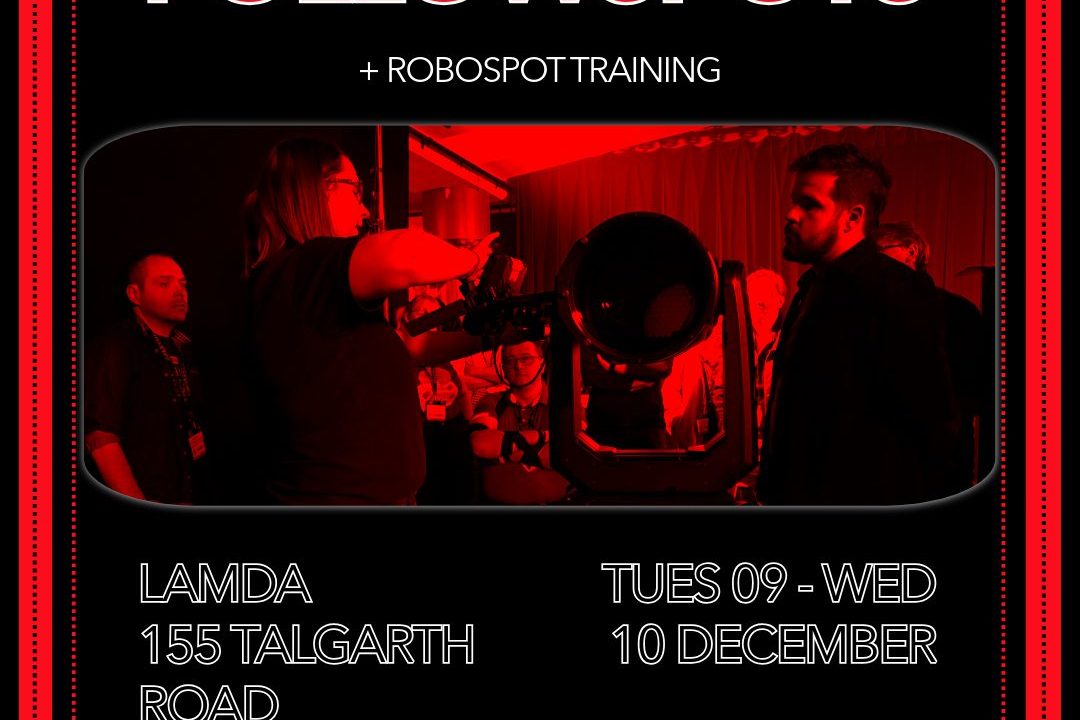 Robe Intro to Followspot Workshop