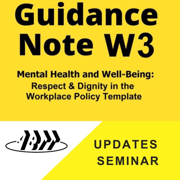 ABTT Seminar 17th Octber 2025: W3 Guidance note Updates: Witness to Bullying