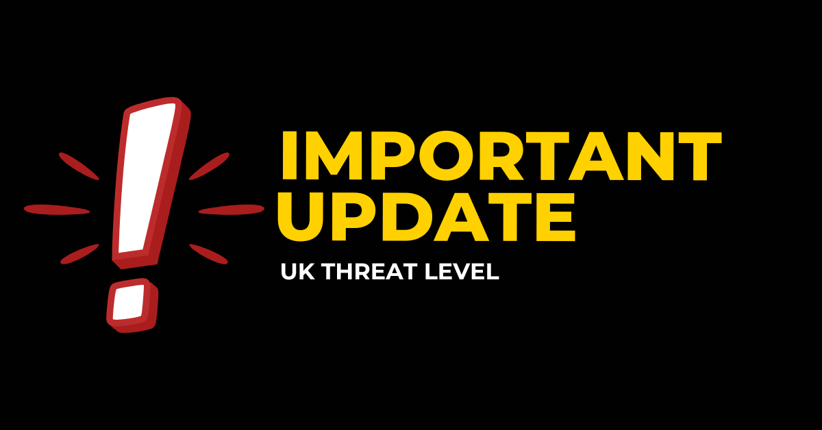 UK Threat Level: Severe