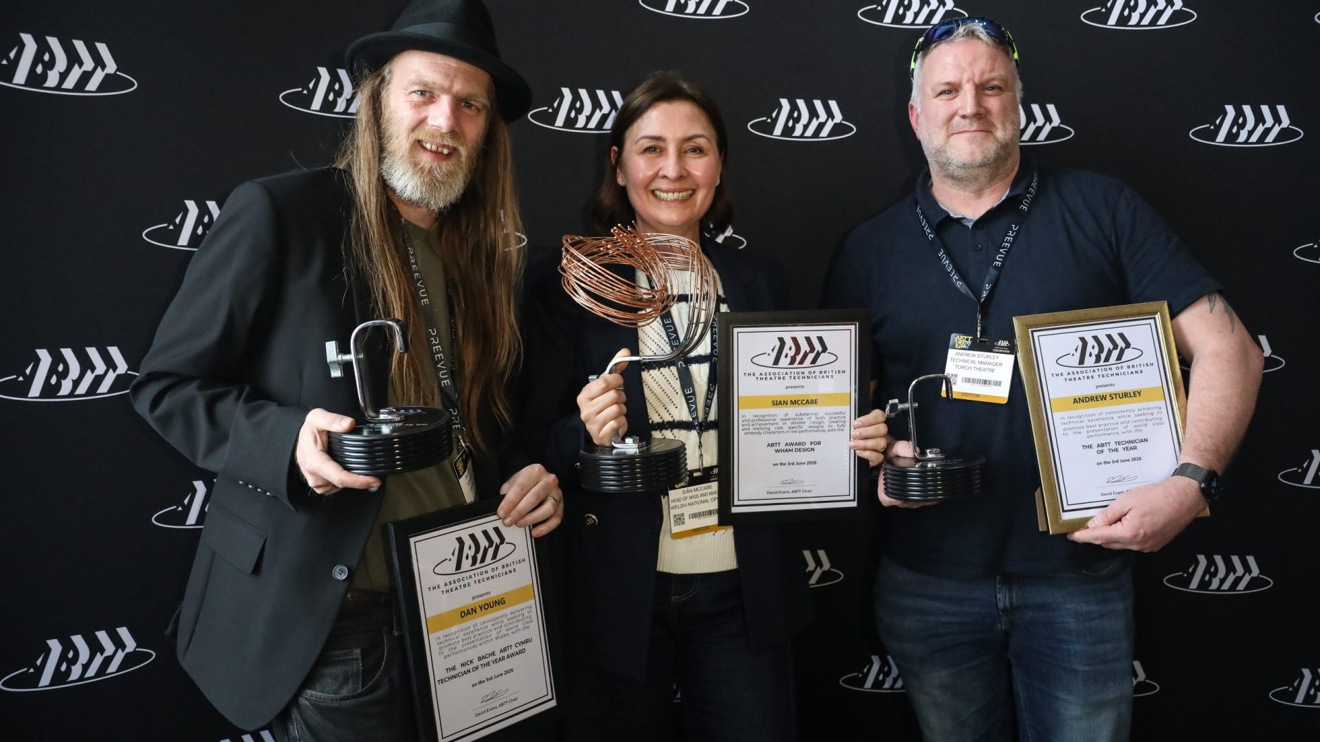 Announcing ABTT award winners for 2026