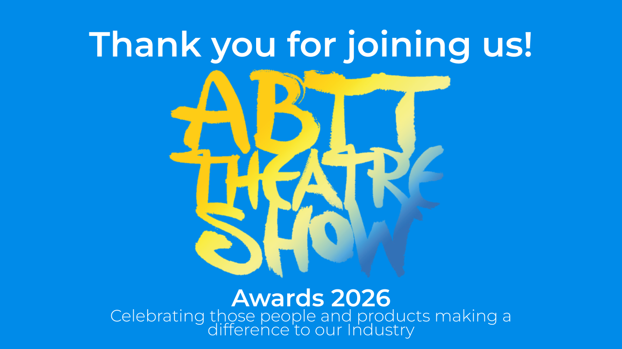 ABTT Seminar: The ABTT Awards &#8211; June 2026