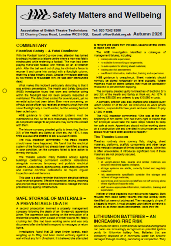 Safety Matters &amp; Wellbeing &#8211; Autumn 2026